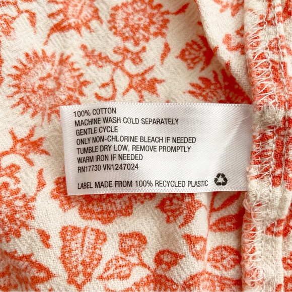 UNIVERSAL THREAD Orange Floral Mini Dress Small - Picture 6 of 6